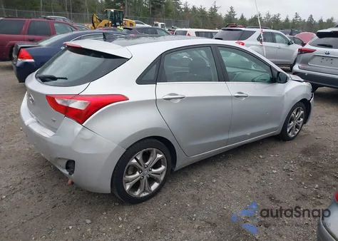 2013 Hyundai Elantra Gt Base W/Blue z USA, uszkodzony, nr VIN KMHD35LEXDU033983